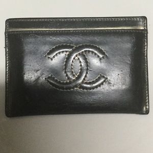 Auth Chanel Card Holder
